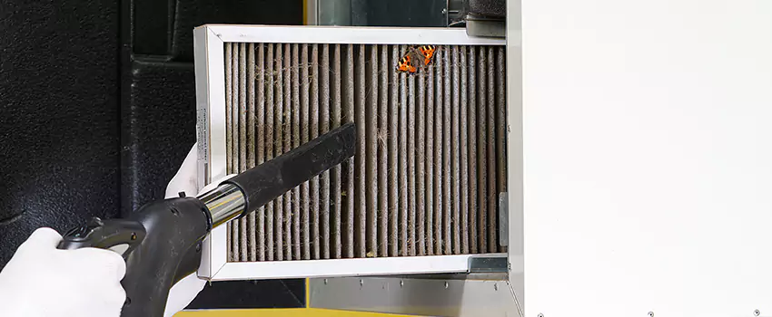 Clogged Air Duct Cleaning Process in Marietta, GA