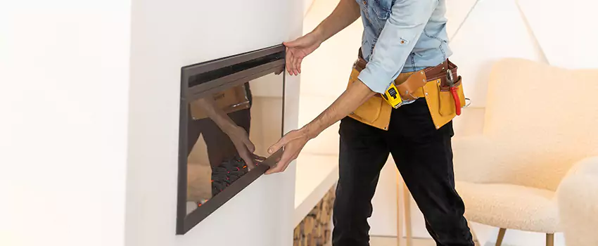 Metal Fireplace Installation in Marietta, Georgia