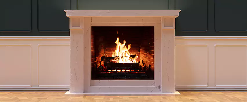 Open Flame Wood-Burning Fireplace Installation Services in Marietta, Georgia