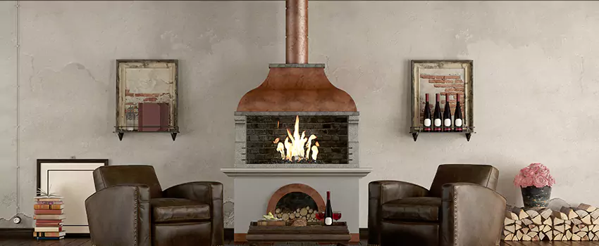 Thelin Hearth Products Providence Pellet Insert Fireplace Installation in Marietta, GA