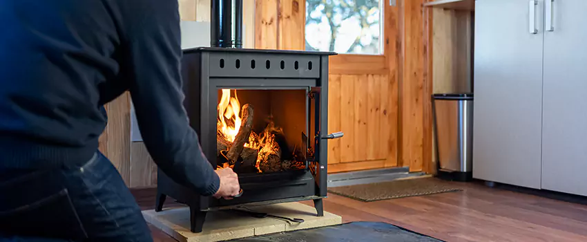 Open Hearth Wood Fireplace Installation in Marietta, GA