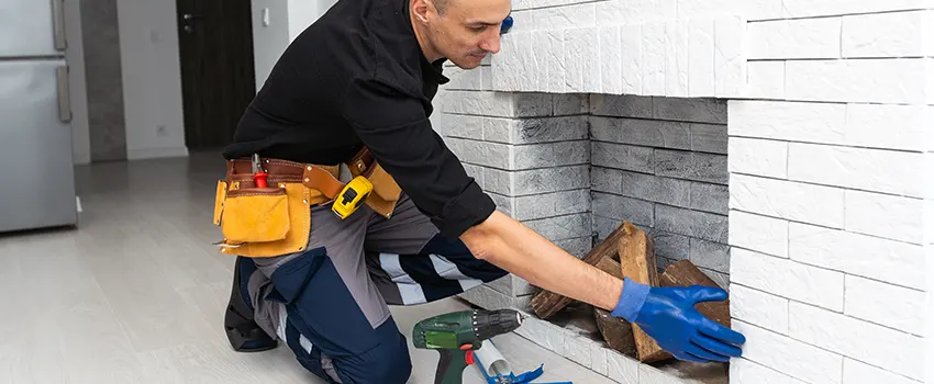 Fireplace Damaged Damper Frame Repair Services in Marietta, Georgia