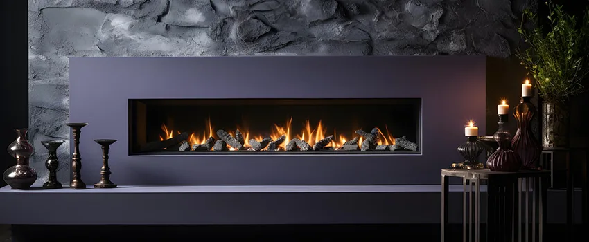 Ember Bed for Ventless Gas Fireplace in Marietta, GA